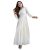 LookMark Women’s & Girl’s White Color Chikankari Long Kurti Gown