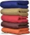 Shine Creations Pack of 5 Single Plain Bed Polar Fleece Ac Blanket_Size – 60*90 inch, color-MultiBaby Blanket