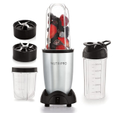 NutriPro Juicer Mixer Grinder – Smoothie Maker – 500 Watts (3 Jar, Silver) – 2 Year Warranty.