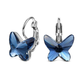 Shining Diva Fashion Italian Designer Copper strong Earrings for Women (Blue)(9794er)
