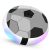 Kidsmate Indoor Hover Football | Electric Floating Air Soccer Ball with LED Lights & Soft Foam Bumpers | Perfect Game Toy for Boys & Girls – Grey