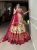 New Women,s Tussar Silk With Leheriya And Foil Print Lehenga choli Set (PINK)
