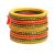 Suprimo Fashion Yellow Jaipuri Lakh Bangle Chuda Handemade Lac Bangles for Women (pack of 12)