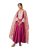 Amazon Brand – Myx Women’s Solid Straight Embroidered Kurta Pant Set with Organza Dupatta