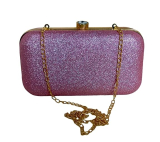 Women’s Glitter Clutch Bag, Sparkly Box Design with Crystal Clasp and Detachable Gold Chain, – Ladies Purse for Women Stylish, Wedding Gift for Women, Hand Purse, Party Handbags just 289.