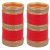 Lucky Jewellery Red Bridal Dulhan Golden & White Stone Chura Designer Fashion Choora Punjabi Wedding Chuda Set (660-G1C1-JM291-R)
