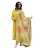 PURVIDHA Women’s Viscose Organza Jacquard Embroidered Split Neck 3/4th Sleeves Straight Kurta with Pant and Dupatta Sets | Kurti For Women Cotton s | Women Kurta Sets with Dupatta