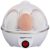 amazon basics Electric Egg Boiler | 3 Boiling Modes | Automatic Operation | Overheat Protection | 75ml | Plastic | White