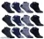 Trendy 6 Pairs Super Quality Sports Fine Cotton Ankle Length Socks for Men’s, Women’s & Kid’s, Assorted Colors