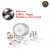 Classic Essentials Stainless Steel Dinner Set | Heavy Gauge Stainless Steel Dinner Set | Kitchen Set for Home | Maple Lazer Design Dinner Set | Shagun Set | Bartan Set, Set of 32