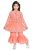 JYT Girls Cotton Embroidered With Mirror Work Kurta Dress And Sharara/Gharara suit