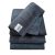 SOFTSPUN Microfiber Cloth – 4 pcs – 40×40 cms – 340 GSM Grey! Thick Lint & Streak-Free Multipurpose Cloths – Automotive Microfibre Towels for Car Bike Cleaning Polishing Washing & Detailing.