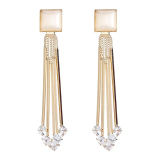 YouBella Jewellery for women Crystal Earings Gold Plated Dangler Earrings for Girls and Women just 298