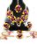 C&G INDIA Balika Vadhu Jewellery Designer Yellow Pink Jwellery Set for Women & Girls (Mehandi/Haldi/Bridal/Baby Shower/Marriage (6 pcs with pearl)