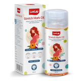 LuvLap Stretch Mark Oil for Pregnant Women, Stretch Mark Removal & Prevention, Enriched with Onion Oil, Calendula Oil & Vitamin E, Dermatologically Tested, Safe during Pregnancy, 80ml.