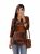 Womens Cotton Short Kurti | Multi-Color Patchwork Printed Tunic Top | Notch Neck Boho Ethnic Wear