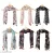 XMSFASHION Women’s Printed Chiffon Multicolored Scarf and Stoles with Tassels – Set of 2 (XMS)_RN6_001)
