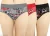 Women’s Mid Waist Panty Briefs / Hipster Innerwear Soft Stretchable Panties Womens & Girls Cotton Briefs Combo Set ( Pack of 3 Pcs )