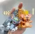 Trendy Women Multi Color Metal Cartoon Keychain (Pack-2)