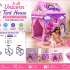 JUNGLE THEM KIDS PLAY TENT HOUSE – Foldable Indoor & Outdoor Play Tent for Boys and Girls, Portable Kids Playhouse with Jungle Theme Design, Spacious Toy Tent with Windows and Curtains, Perfect for Birthday Gifts, Camping, Imaginative Play, Learning Activities, Nursery Room Décor, and Fun Adventures for Children, just 278 only.