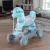 2 in 1 Baby Horse Rider Rocker for Kids 1-6 Years Birthday Gift for Kids/Boys/Girls Plastic, Pack of 01