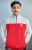 Abaan Men Red-White Stylish Wind Cheater
