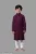 Bizlom Kids Stylish Schiffly Worked Lakhanavi Kurta and Payjama Set (Maroon)