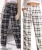 White and black pajama combo