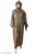 KUNDRA waterproof Solid Men & Women Raincoat Brown color