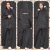RIMZIM Rain Coat for Women’s Waterproof Reversible Double Layer with Hood Set of Top and Bottom Packed in a Storage Bag 2 Way (Both side) Wearable