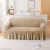 RJ Creations 3 Seater Elastic Turkish Bubble Frill 280 GSM Sofa Slipcovers, Durable Washable Universal 3 Seater High Elastic Furniture Protector