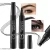 Modern Eyebrow Pen with Pointed Tip Eyebrows Liquid Makeup Pencil Long Lasting Waterproof and Smudge-Proof (Black)