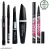 Subhmun Black waterproof Smudge proof HDA64 Makeup Beauty Kajal & Yanqina High Quality Waterproof Liquid-Eye Liner 36H No Smudge Suitable For Conta Lens Users 3 g Deep Black & 3in1 Eyeliner , Mascara , Eyebrow Pencil (5 Items in the set) (5 Items in the set) / 3 IN 1 EYELINER,MASCARA,PENCIL