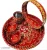 Rockfield Karwa chauth thali Set| karwachauth puja thali Set | Pooja Thal | Lota/Kalash | Channi for Karwa Chauth Pooja, (Thali, Channi, Kalash, Diya, Akshat)