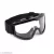 Adult Motorbike Motocross ATV/Dirt Bike Racing Transparent Goggles with Adjustable – BLACK