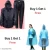 Oralia Pack Of 2 Mens Raincoat | Men’s Raincoat with Hood | Water Fighter-Raincoat for Men/Women | Waterproof Pant and Carrying Pouch Size-Free | For Rainy Season