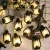 14 LED Black Lantern Fairy String Lights for Home Decoration | Festival Decor Lights Diwali Christmas | Warm White