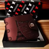 Vinsage Stylish Men Brown wallet Two Fold Wallet Multicolor – The Perfect Blend of Style, Functionality, and Durability only 128.