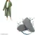 Oralia Pack of 2 Raincoat & Shoe Cover Combo | For Girls & Women | For Rain | Silicone Shoe Cover | Waterproof