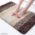 MAA HOME CONCEPT Microfiber Bathroom Mat (Brown, 40X60 CM)