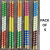 Pack of 5 FM navratri special dandia sticks for the navratri festival for garba night for boys and girls