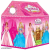 Pari Era Jumbo Size Extremely Light Weight, Princess Theme Theme Tent House For Kid 2 to10 Year Old Girls- Multi Colour