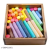 Avyraze Dust Free Chalks | Blackboards, Greenboards, Cement Floors, Multi Color, Colour Chalk Pieces Box(color chalks, 100pcs)