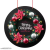 Kishu Craft Beautiful Merry Christmas Round Wall Hanging for Home/Office/Cafe/Hotal Decor Item. CH_13