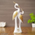 ARTBLITZ Standing Duck Showpiece | Love Birds Showpiece Item For Home Decor, 36cm
