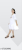 WHITE SHORT DELTA FROCK