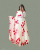 Festive Red Printed Gown with Dupatta