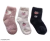 F Y V PACK OF 3 (0-1 Years) Baby Fuzzy Hair Socks | Soft Warm Multicolor Socks for Winters