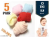 KLI Baby Soft Socks Pack of 5 Multicolors