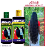 Adivasi Medicine Hair oil All type of hair Problem Herbal Growth (Hair Oil 60ml) And (hair shampoo 100ML )Hair Shampoo Dandruff Control – Hair Loss Control 